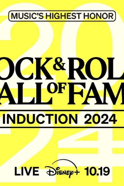 2024 Rock & Roll Hall of Fame Induction Ceremony